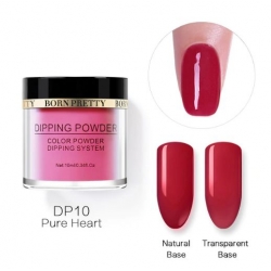 Дипинг Пудра BORN PRETTY 10ml BP-DP10 pure heart